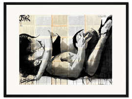 Gerahmter Kunstdruck Lust