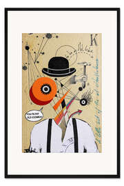 Gerahmter Kunstdruck Clockwork Orange