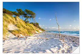 Naklejka na ścianę Beach at the Baltic Sea