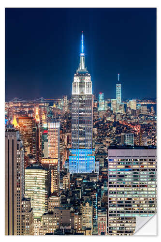 Wall sticker Empire State Building from Top Of The Rock