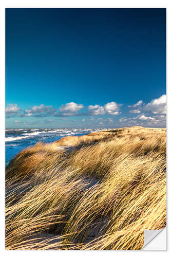 Vinilo para la pared Stormy Day By The Sea