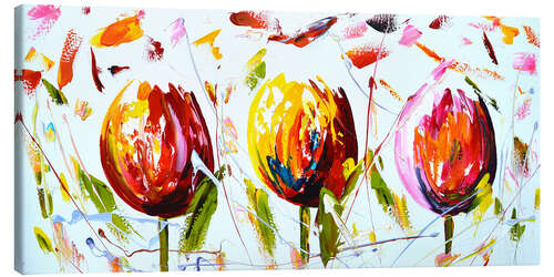 Canvas print Tulips VII