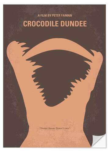 Wall sticker Crocodile Dundee