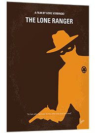 Quadro em PVC The Lone Ranger