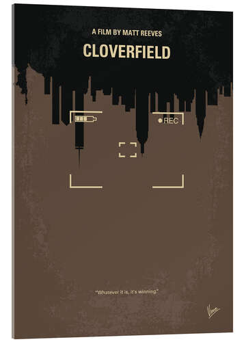 Quadro em acrílico Cloverfield