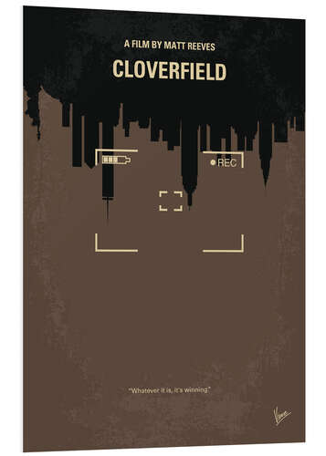 Tableau en PVC Cloverfield (anglais)