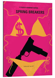 Tableau en aluminium Spring Breakers (anglais)