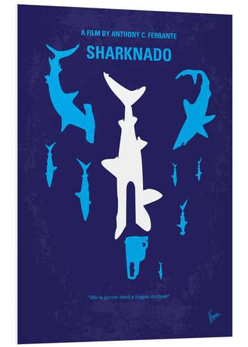 Stampa su PVC Sharknado