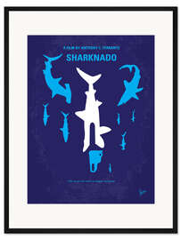 Gerahmter Kunstdruck Sharknado