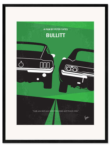 Framed art print Bullitt