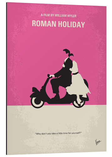 Aluminium print Roman Holiday