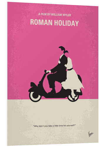 Foam board print Roman Holiday