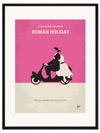 Gerahmter Kunstdruck Roman Holiday