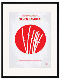 Gerahmter Kunstdruck Seven Samurai