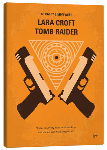 Tableau sur toile Lara Croft: Tomb Raider (anglais)