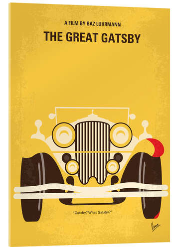 Quadro em acrílico The Great Gatsby - O Grande Gatsby (inglês)