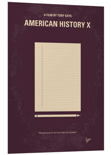 Foam board print American History X