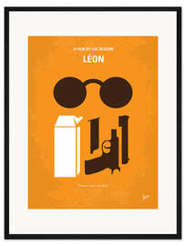 Gerahmter Kunstdruck Léon