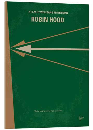 Acrylic print Robin Hood