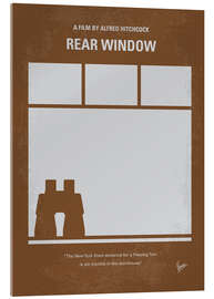 Acrylic print Rear Window