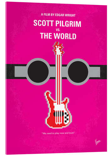 Stampa su vetro acrilico Scott Pilgrim Vs. The World