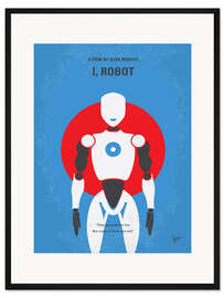 Gerahmter Kunstdruck I, Robot