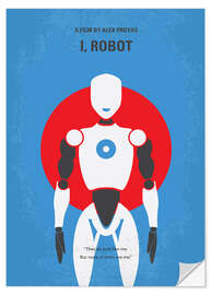 Selvklebende plakat I, Robot