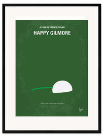 Gerahmter Kunstdruck Happy Gilmore