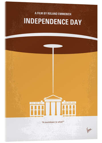 Acrylic print Independence Day