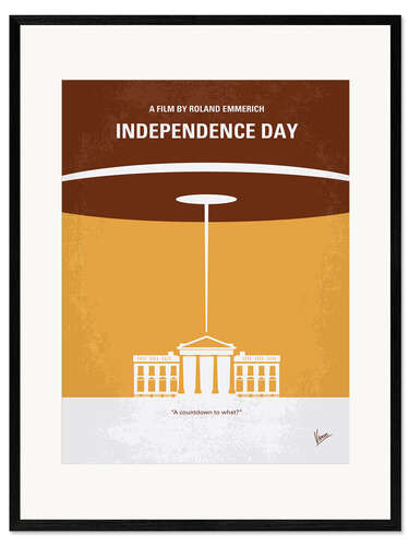 Gerahmter Kunstdruck Independence Day
