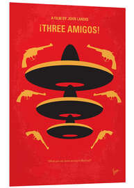 Quadro em PVC ¡Three Amigos!