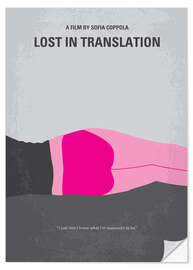 Selvklebende plakat Lost in Translation