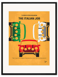 Gerahmter Kunstdruck The Italian Job