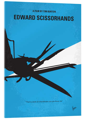 Acrylglasbild Edward Scissorhands