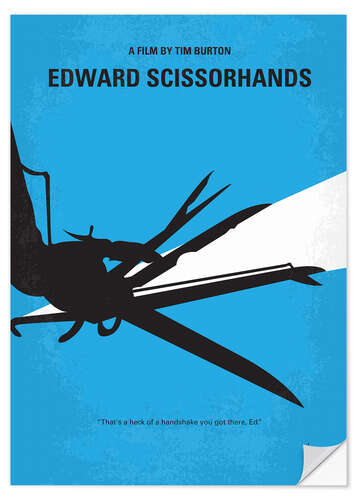 Vinilo para la pared Edward Scissorhands