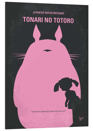 Aluminium print Tonari No Totoro