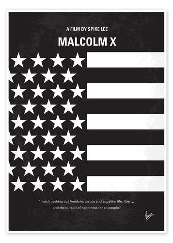 Plakat Malcolm X