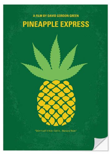 Wandsticker Pineapple Express