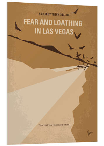 Foam board print Fear And Loathing In Las Vegas