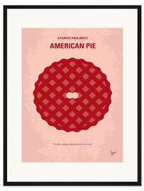 Gerahmter Kunstdruck American Pie