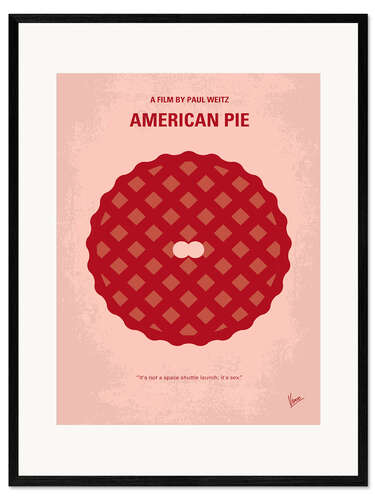 Framed art print American Pie
