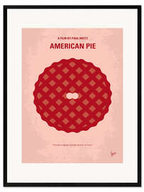 Plakat artystyczny premium w ramie American Pie