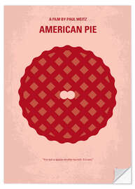 Selvklæbende plakat American Pie