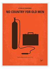 Póster No Country for Old men (inglés)