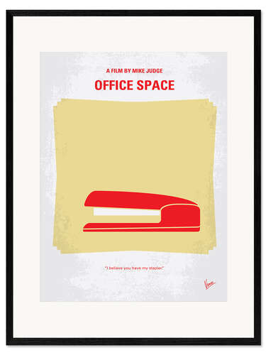 Framed art print Office Space