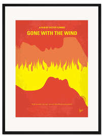 Gerahmter Kunstdruck Gone With The Wind