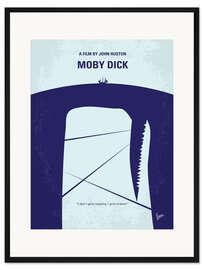 Gerahmter Kunstdruck Moby Dick