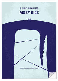 Sticker mural Moby Dick (anglais)