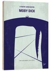 Holzbild Moby Dick