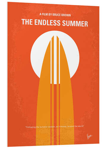 Tableau en PVC The Endless Summer (anglais)